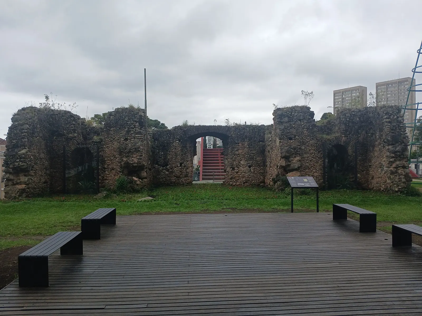 Ruínas de São Francisco, no Centro Histórico de Curitiba