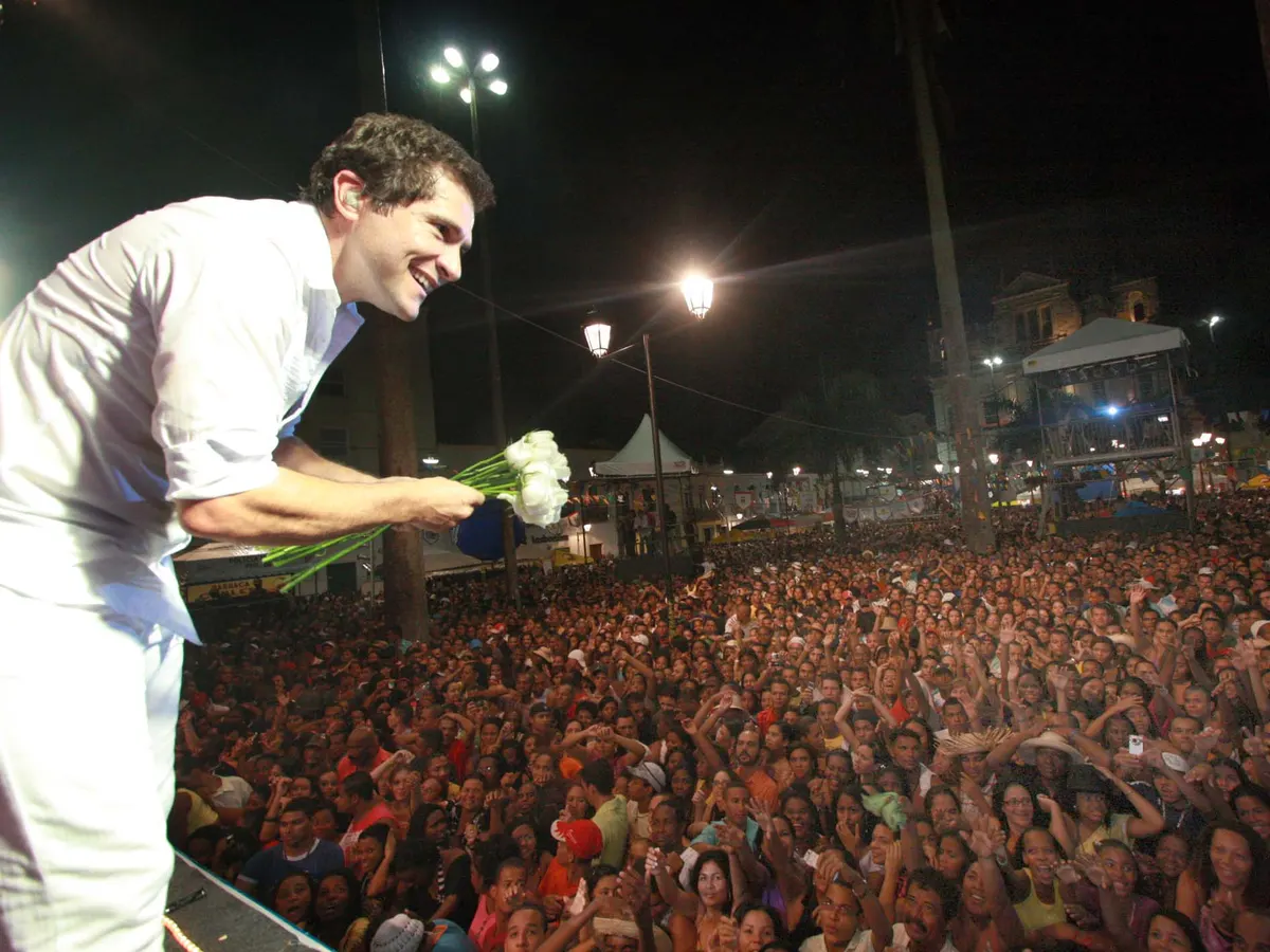Daniel em apresentação em 2009